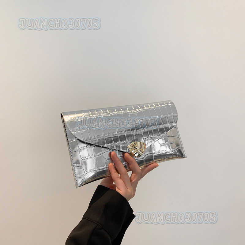 Textured Clutch Bag for Women Summer 2025 New Simple Small Square Bag Casual Bag Casual Personality Handheld Envelope Bag H250804