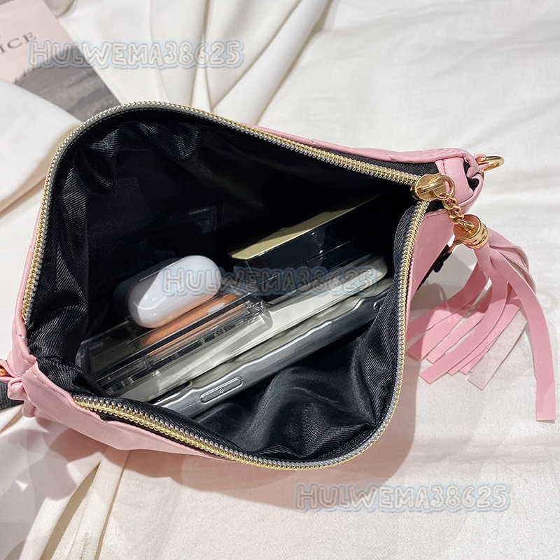 V-pattern Embroidery Bag 2025 Bag Female Ladies Bag Personalized Shoulder Bag and Sweet Cross Bag H250804