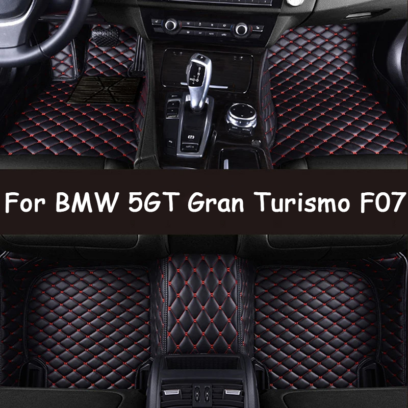 Custom Car Floor Mats For 5GT Gran Turismo F07 2009 to 2017 Years Auto Carpets Foot Coche Accessories