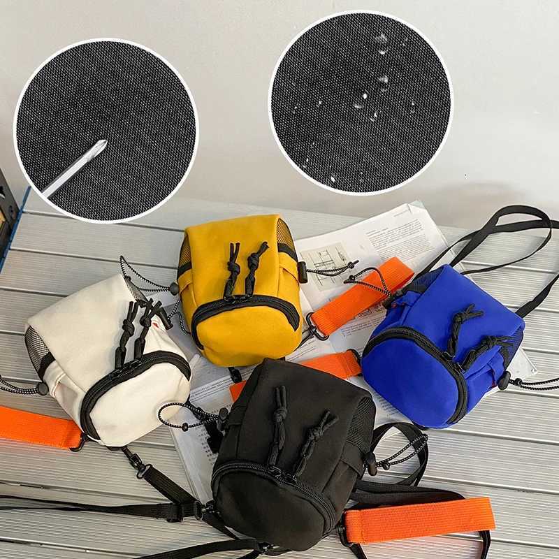 100% Cotton Linen Cotton Linen Cotton Bag Mini Shoulder Bag Small Backpack Headphone Bag Mobile Phone Bag Female Boys Crossbody Bag G250802