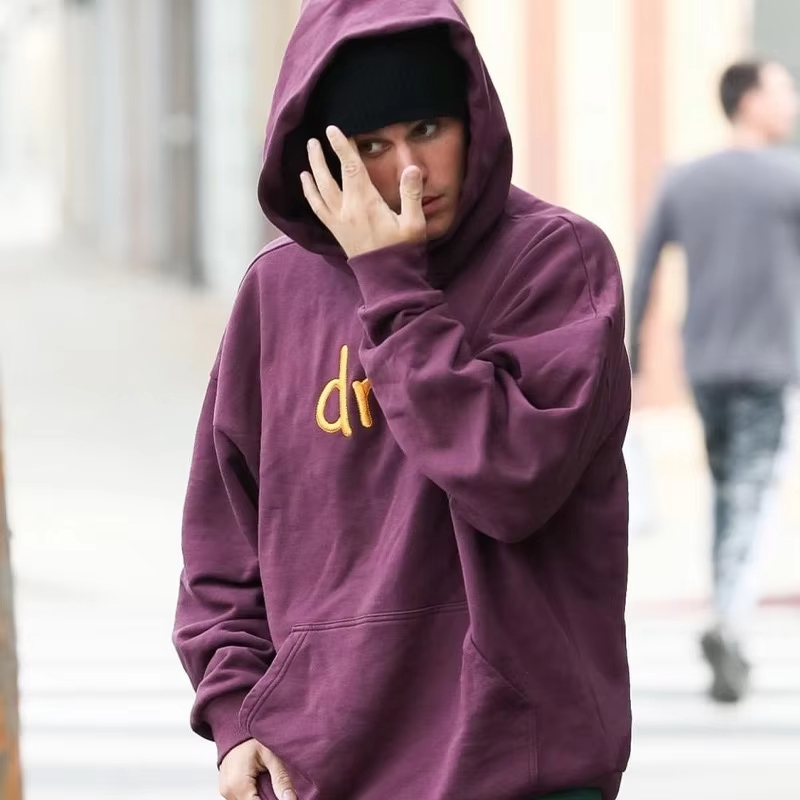 DREW HOUSE Trend Designer New Hoodies Streetwear Print Graphic Hoodie Men Hip Hop Pullover Sweatshirt Unisex Couple Casual Hoodie Sweatshirt