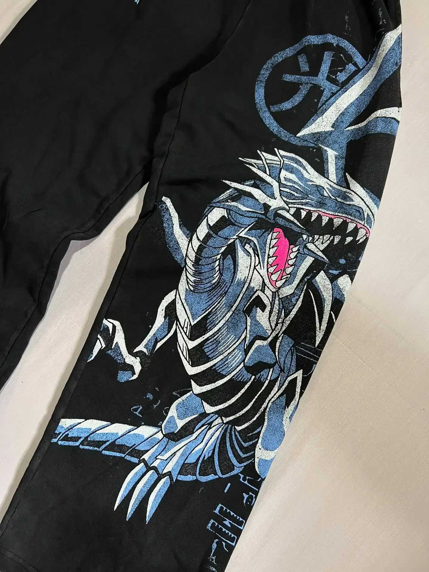 Harajuku Streetwear Casual Vintage Hip Hop Joggers Men Pants New Y2k Pants Men Baggy Popular Wide Leg Trouser X250804