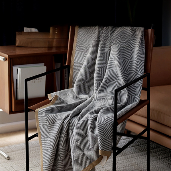 Light Luxury Airplane First Class Air Conditioning Office Sofa Nap Throw Car Blanket designer luxcury