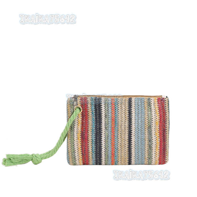 2025 Summer Rainbow Simple Style Geometric Print Handbag Tote Bag Printed Canvas Bag Small Womens Bag H250804