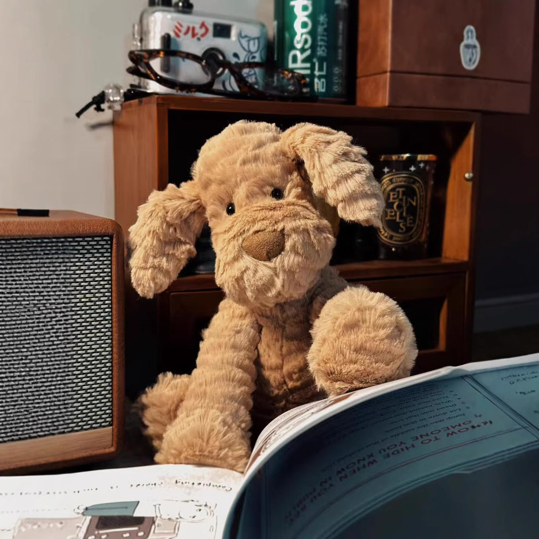 Dolls jellys Cat Fuddlewuddle Puppy Plush 2 Children's plush toys Wave haired Soft Toy dog body pillow Cute Soothing the Doll Gifts