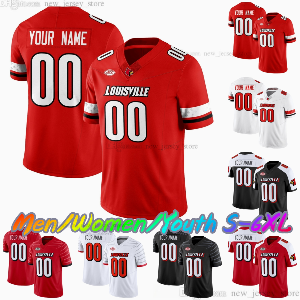 2025 Mia Football S-6Xl Custom S-6XL 1 Isaac Brown 7 Miller Moss 0 Chris Bell 5…
