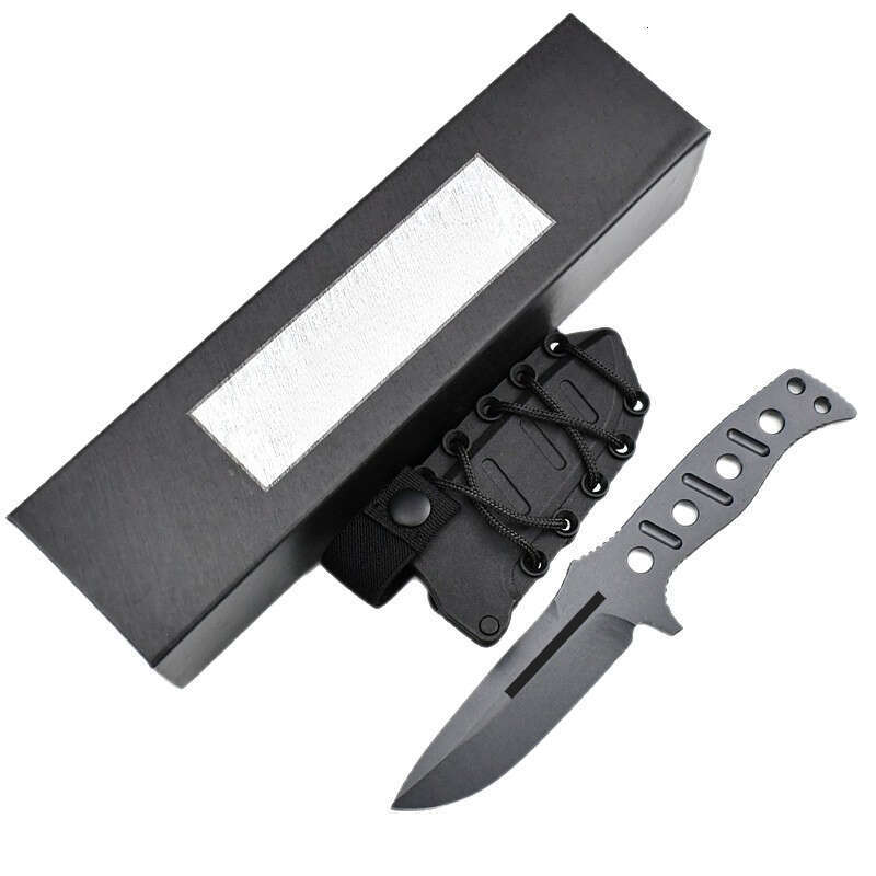 BM-375 Outdoor D2 Steel High Hardness Sharp Straight Multi-Functional Tactical Portable Survival Knife