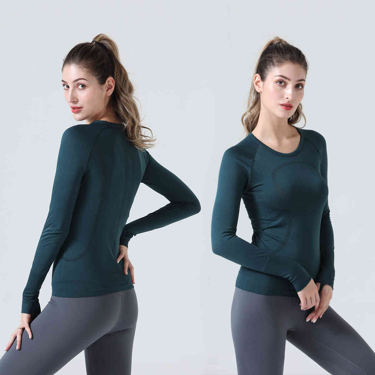 workout women swiftly t shirt High Elastic Breathable Running Align Top Quick Drying Seamless swiftlys tech long sleeve Sports Gym clothes pants