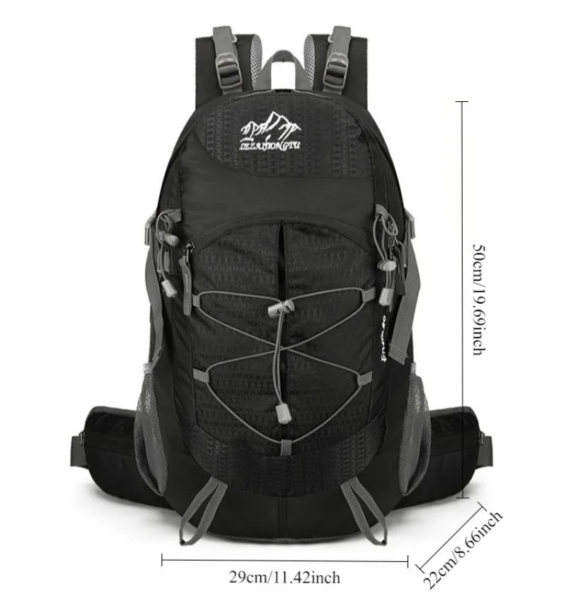 Hiking Backpack Waterproof Camping Backpack Lightweight Packable Backpack for Women Men Outdoor Travel Daypack