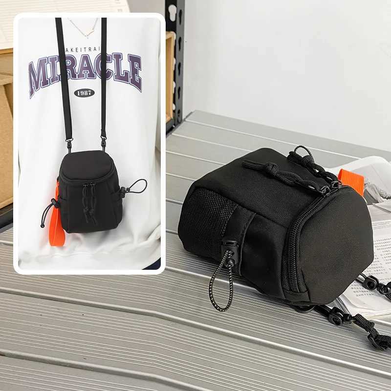 100% Cotton Linen Cotton Linen Cotton Bag Mini Shoulder Bag Small Backpack Headphone Bag Mobile Phone Bag Female Boys Crossbody Bag G250802