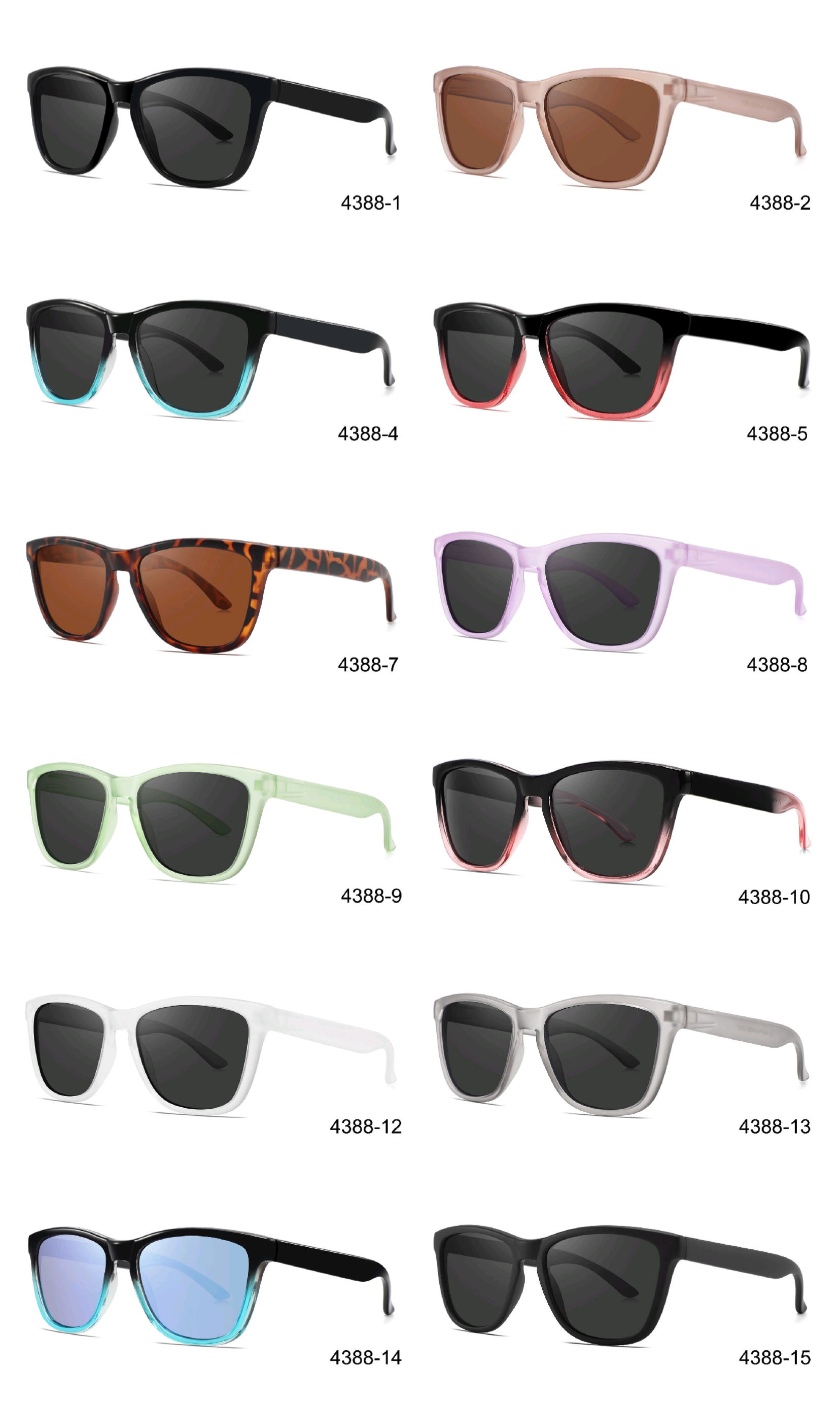 Trendy oversized sunglasses modern polycarbonate frames men ladies Classic wayfarer polarized lenses anti-fog UV protection beach city strolling pj2