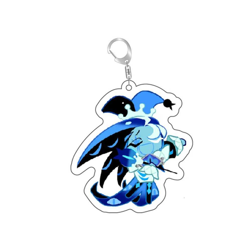 Hot Game Cookie Chibis Keychain Shadow Milk Pure Vanilla Key Chain Bag Keyrings Jewelry Gamer Fans Gifts Accessories G250802