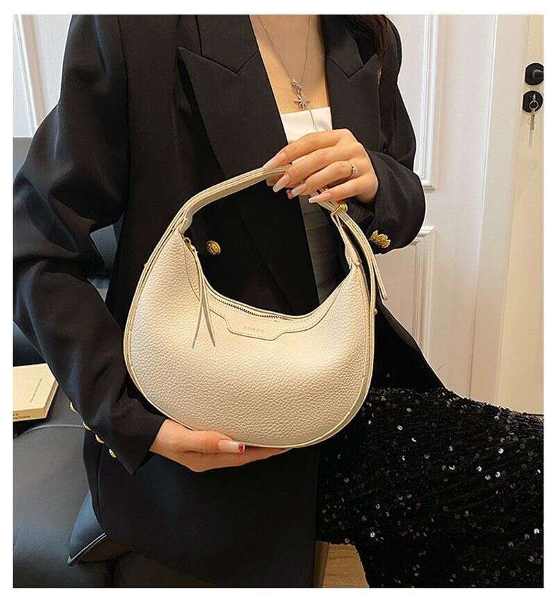 Niche Handbag For Women 2025 New Versatile Shoulder Crossbody Underarm Casual Fashion Crescent Bag