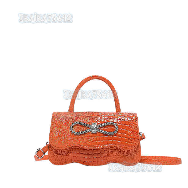 Butterfly Knot Womens Bag 2025 New Fashionable Stylish Handbag Casual Simple Personality Single Shoulder Crossbody Small Square Bag H250804