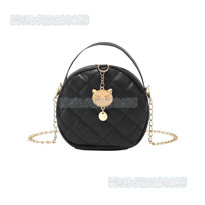 Womens Bag 2025 New Fashion Mini Small Bag Womens Chain Bag One Shoulder Crossbody Small Round Bag Women H250804