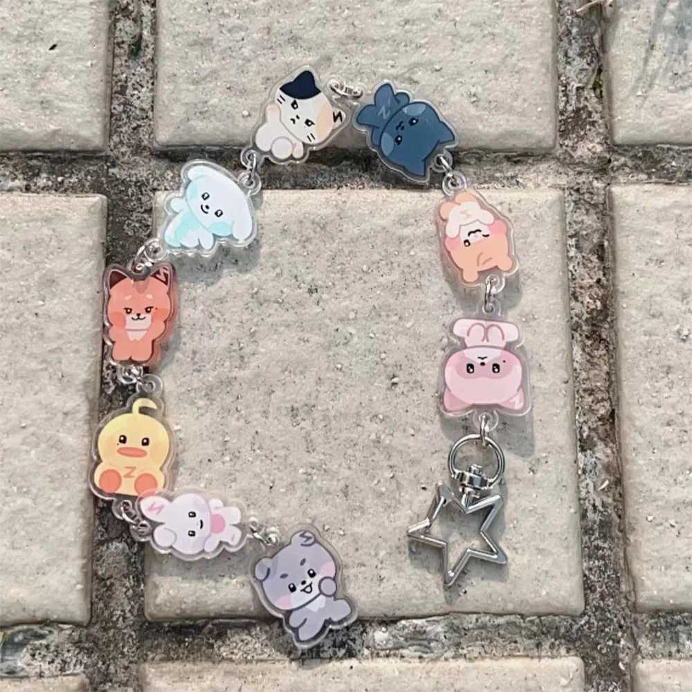 100% Authentic Brand New Original KPOP ZEROBASEONE Cute Cartoon Acrylic Keyring Miyeon Sohee Wonbin Jiwoong Matthew Keychains Bag Accessories Fans Gif