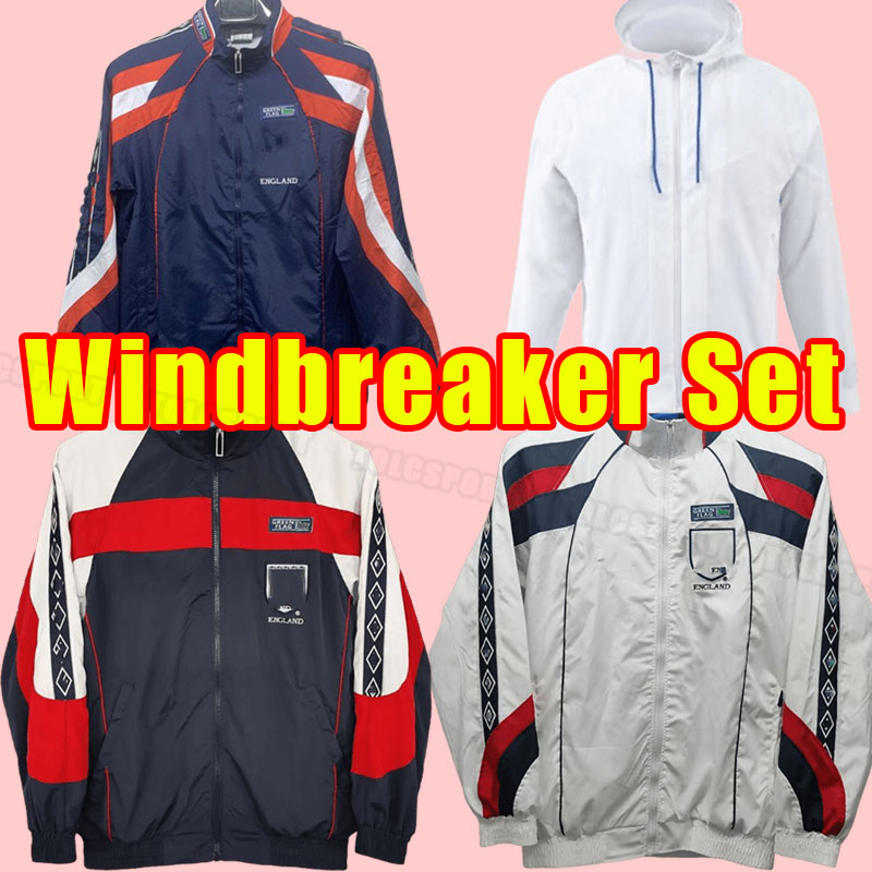 Windbreaker 2025 2026 KANE STERLING soccer tracksuits 25 26 RASHFORD SANCHO GREALISH MOUNT SAKA football shirt men ENGlAND FODEN uniforms long sleeve tracksuit
