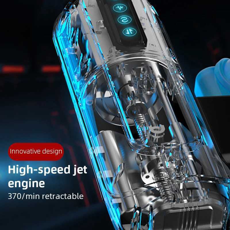Automatic Male Masturbator with Vibration Hands-Free Electric Stroker Cup for Adults Rechargeable Waterproof Adult Toy for Men XJ250804