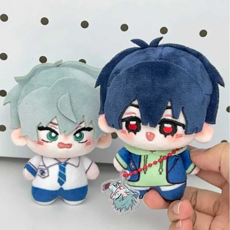 10cm Anime ALIEN STAGE Ivan Till Cartoon Plush Stuffed Doll Starfish Body Cosplay 10cm Game Toys Dolls Pendant Keychain Gift G250802