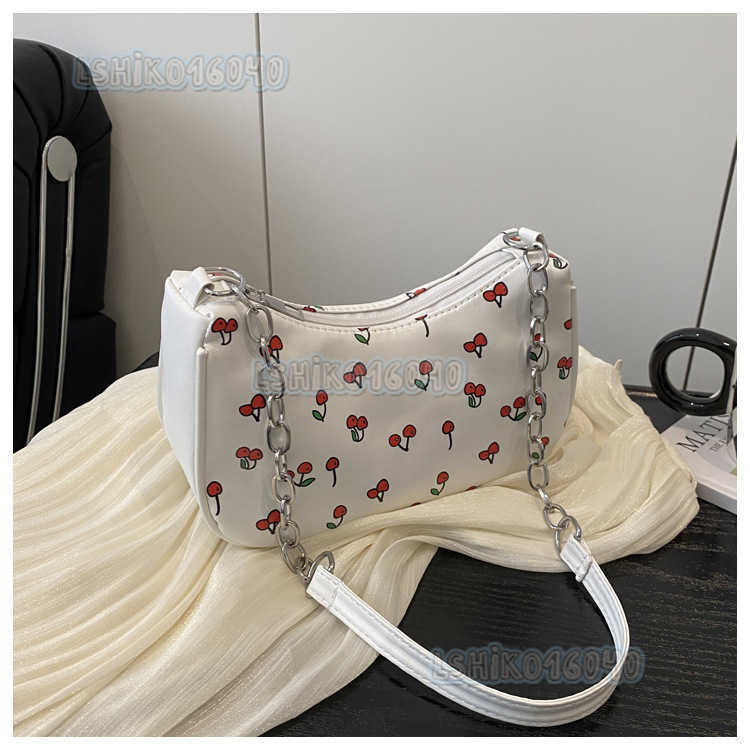 Product Title Casual Bag for Women 2025 New Cute Small Flower Shoulder Bag Style Fashionable Underarm Bag H250804