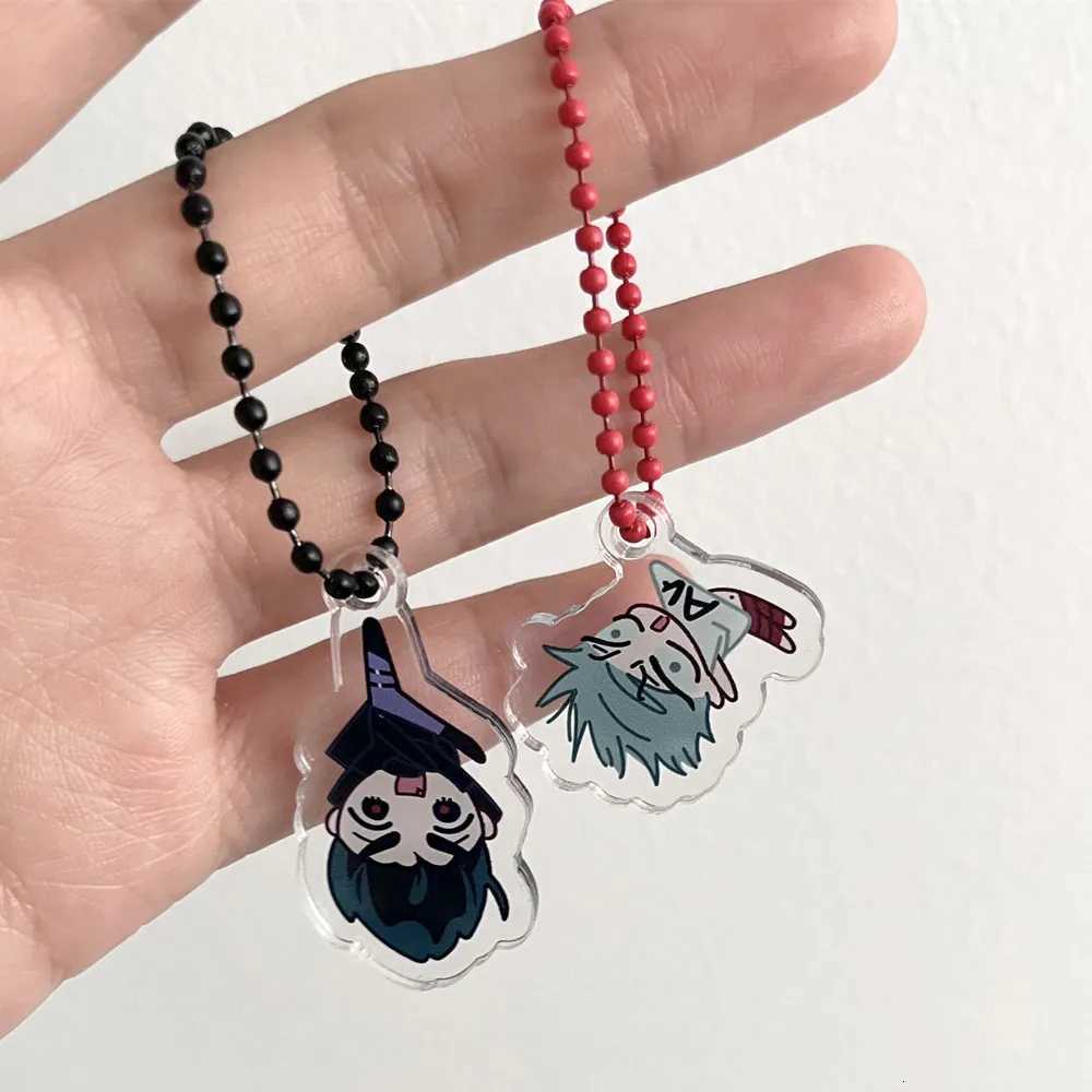 Anime Alien Stage Ivan Till Cosplay Keychain Unisex Acrylic Bag Pendant Kawaii Key Ring Accessory Props Christmas Gifts G250802