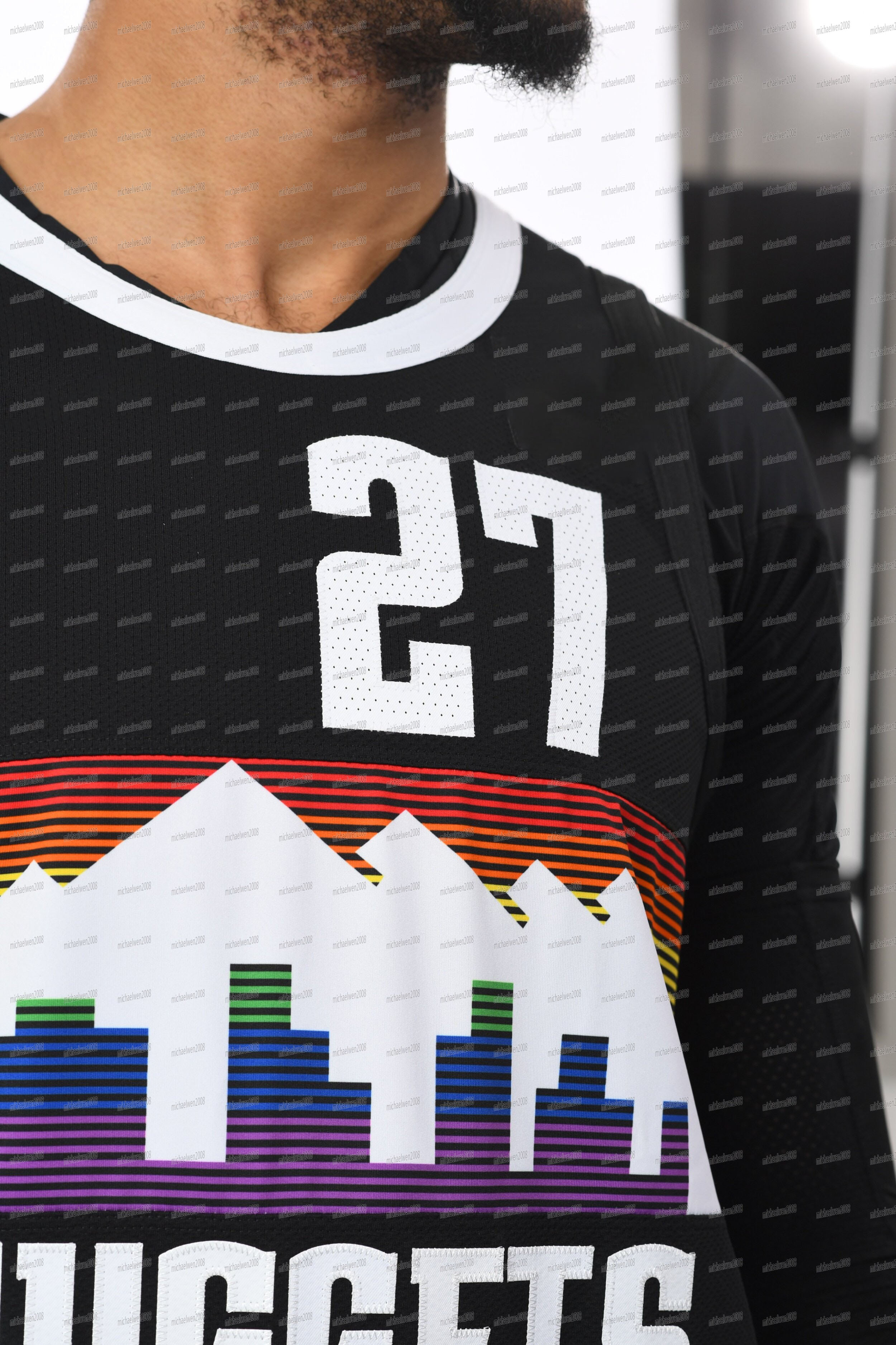 Personalized Custom Basketball Jersey 2025 City Edition Jersey Jokic Jamal Murray Gordon Peyton Watson Christian Braun Russell Westbrook