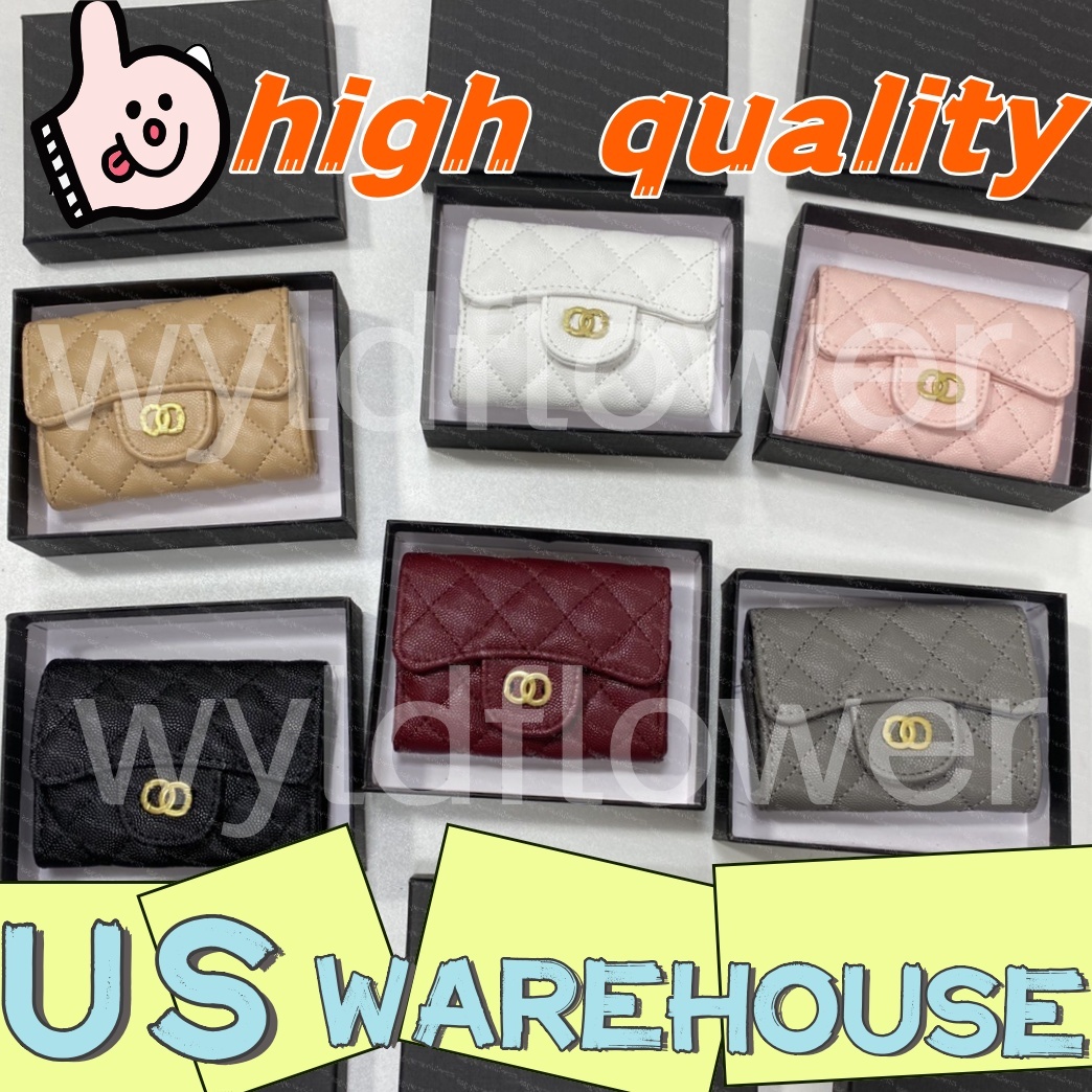 cf designer wallet caviar women designer wallets designers black card holder womens wallet gold letters cardholder purse recto verso card wallets for women