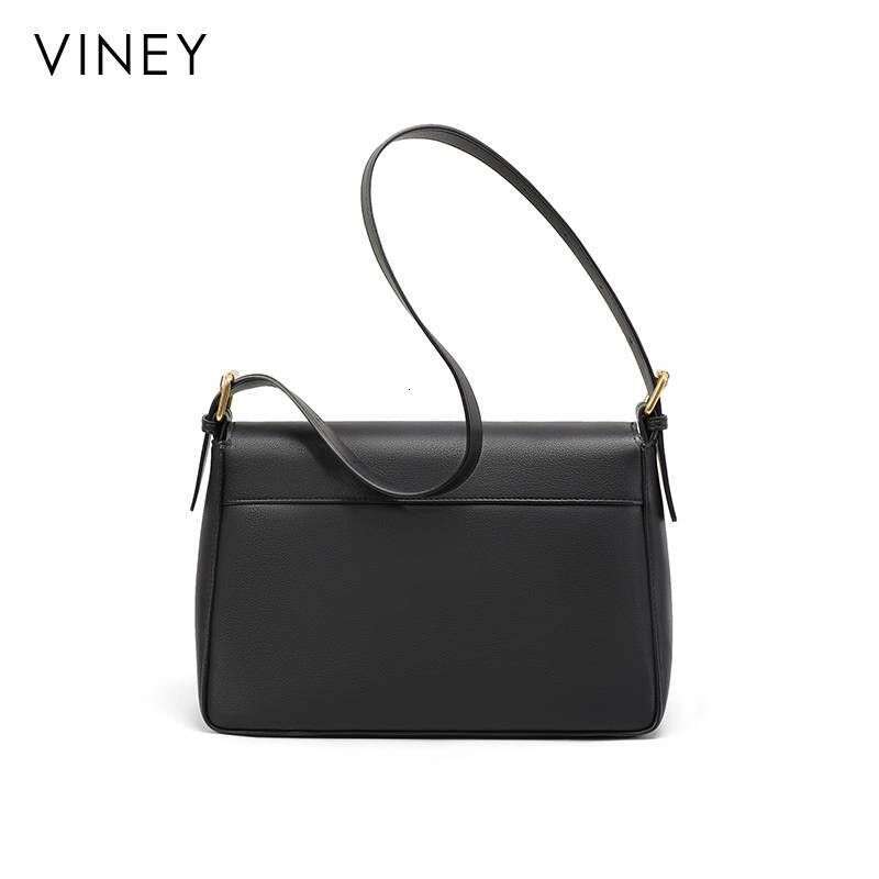 VINEY Ladies 2025 New Women's Messenger Genuine Leather Large Capacity High-end Underarm Shoulder Bag