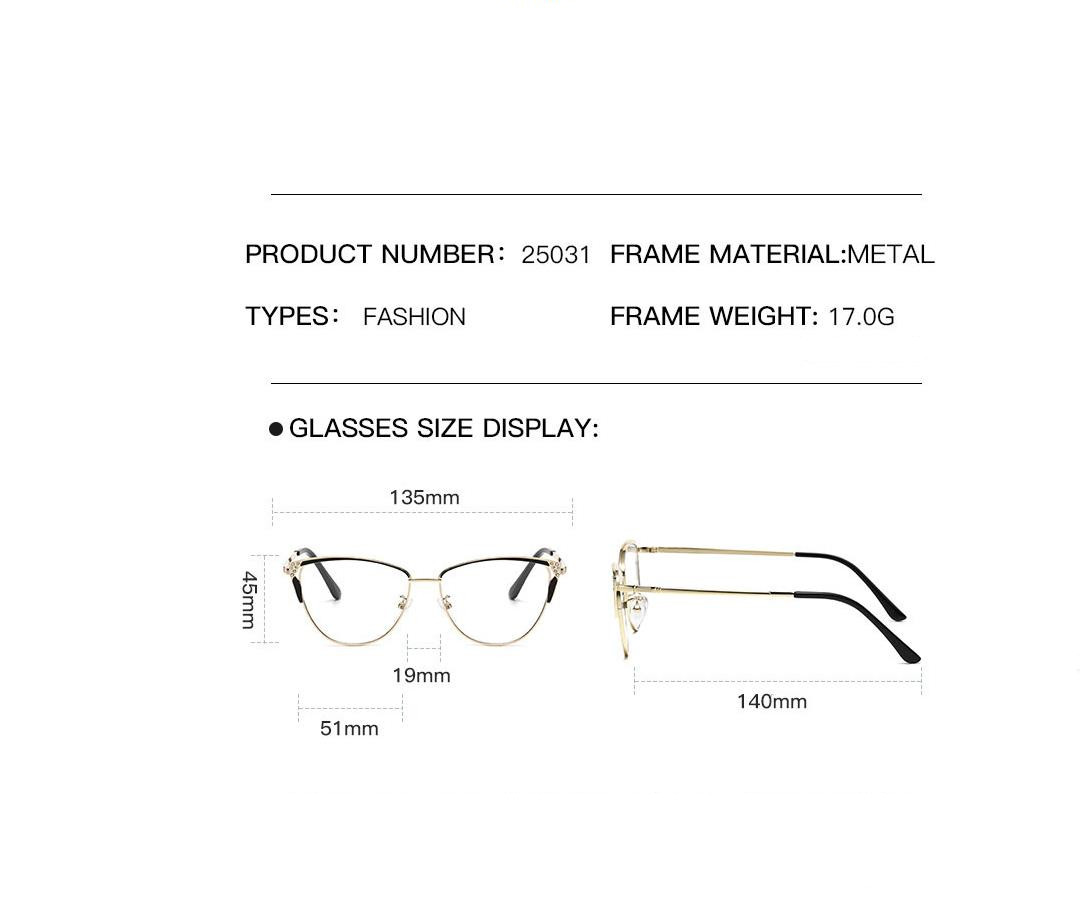 Designer Sunglasses For Women Men Sunglasses Color-changing Anti-blue Light Glasses Cat Glasses Frame Myopia Glasses Frame