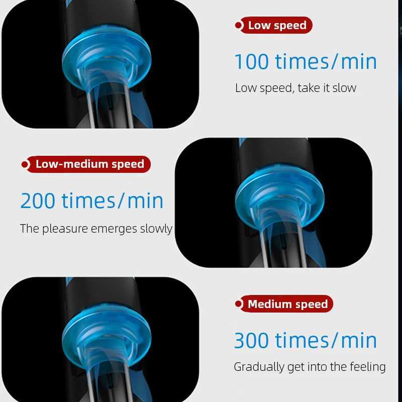 Automatic Male Masturbator with Vibration Hands-Free Electric Stroker Cup for Adults Rechargeable Waterproof Adult Toy for Men XJ250804