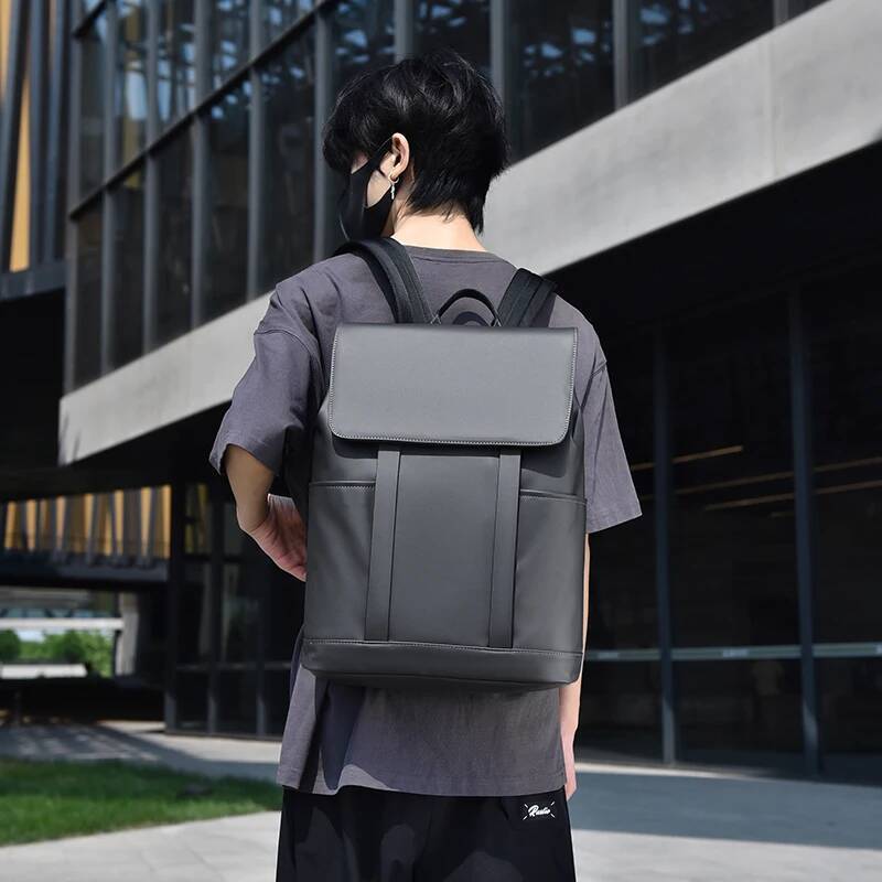 Leisure Business Backpacks For Men New 14-15 inch Laptop Urban Daily Work Back pack Teens Student Backpack Male Black