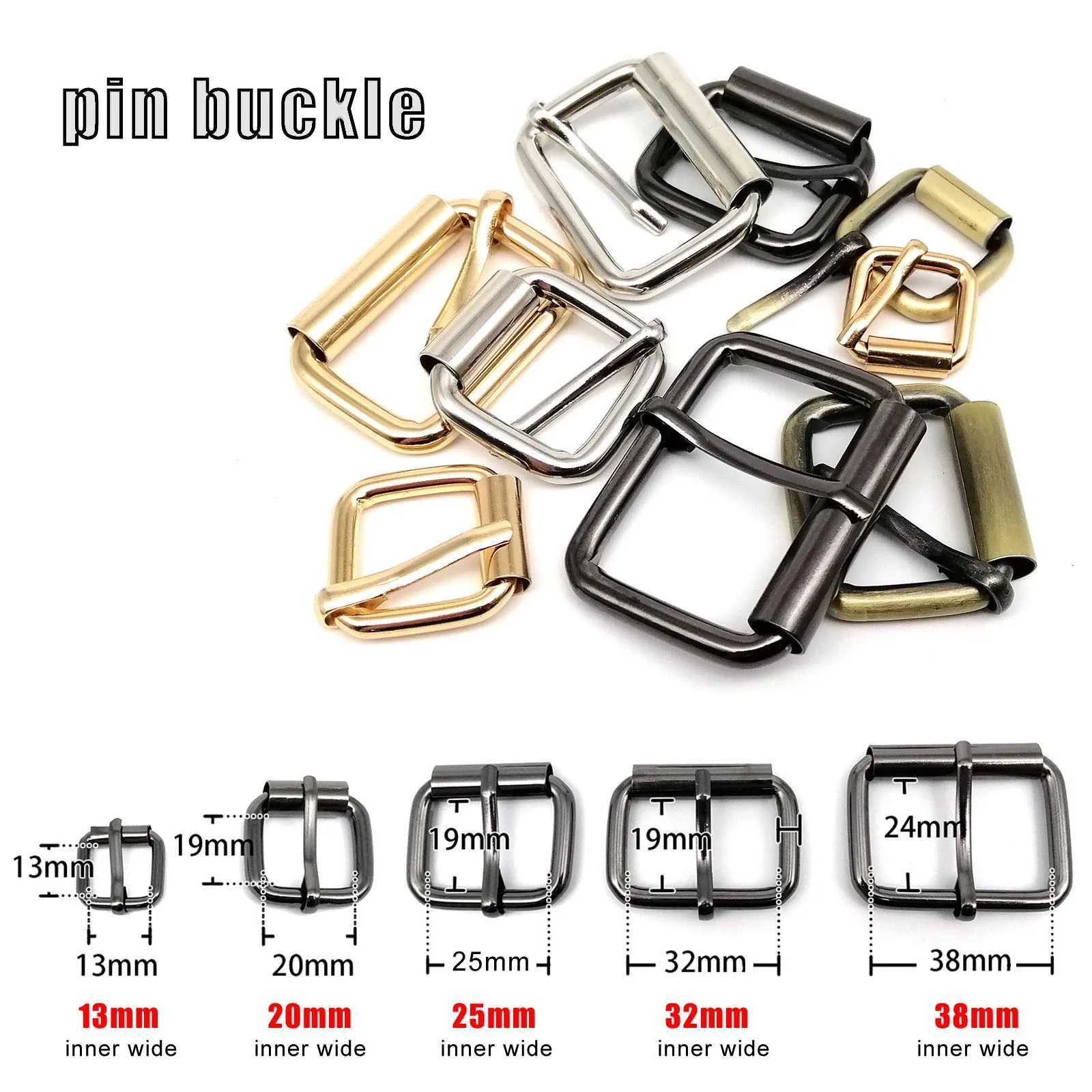 igh Quality Leather Hand Bag Backpack Strap Belt D Ring Rectangle Tri-glide Adjust Roller Pin Buckle Slider Clasp Trigger Hook G250802