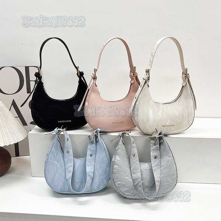 Niche Design Bag for Women 2025 New Fashionable Versatile Shoulder Underarm Bag Super Popular Handbag Crescent Bag H250804