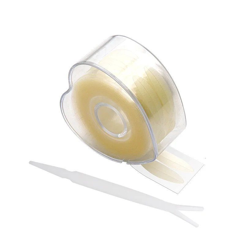 600pcs/Box Double Eyelid Tape Invisible Sticker Fold Self Adhesive Lift Eyelid Glue Tape Clear Beige S/L Makeup Tool Accessories 250730