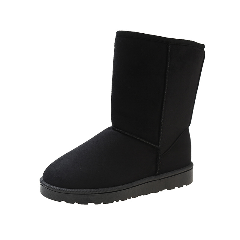 Women's Snow Boots new Autumn and Winter Styles Lined and Thickened Warm Snow Cotton Shoes Casual Boots