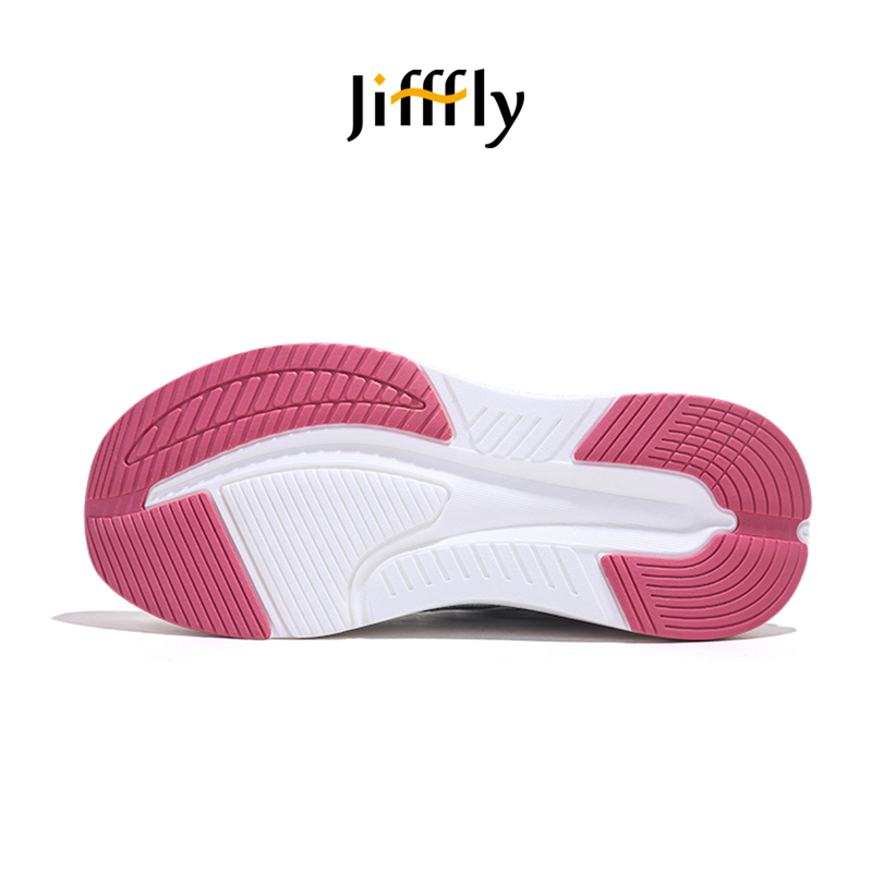 Jiffly Men's Running Shoes - Breathable Mesh Upper, Lightweight Cushioned Sole for Comfort