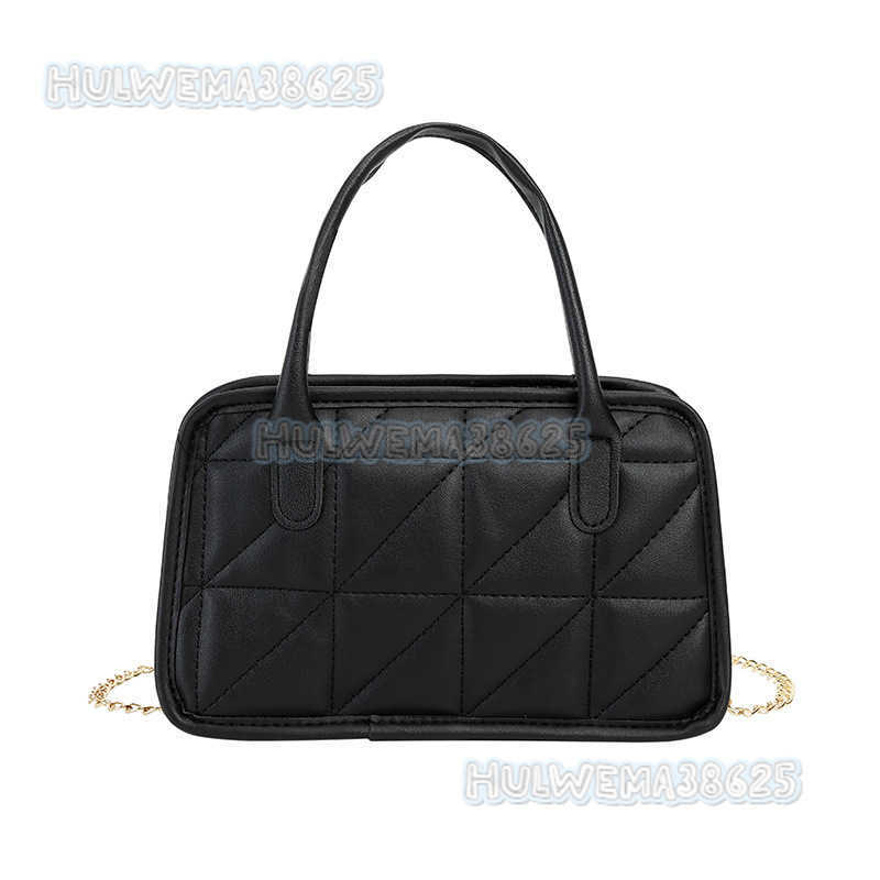 Womens Bag 2025 Fashion New Womens Handbag Pillow Bag Womens Quilted Chain Embroidered Bag H250804