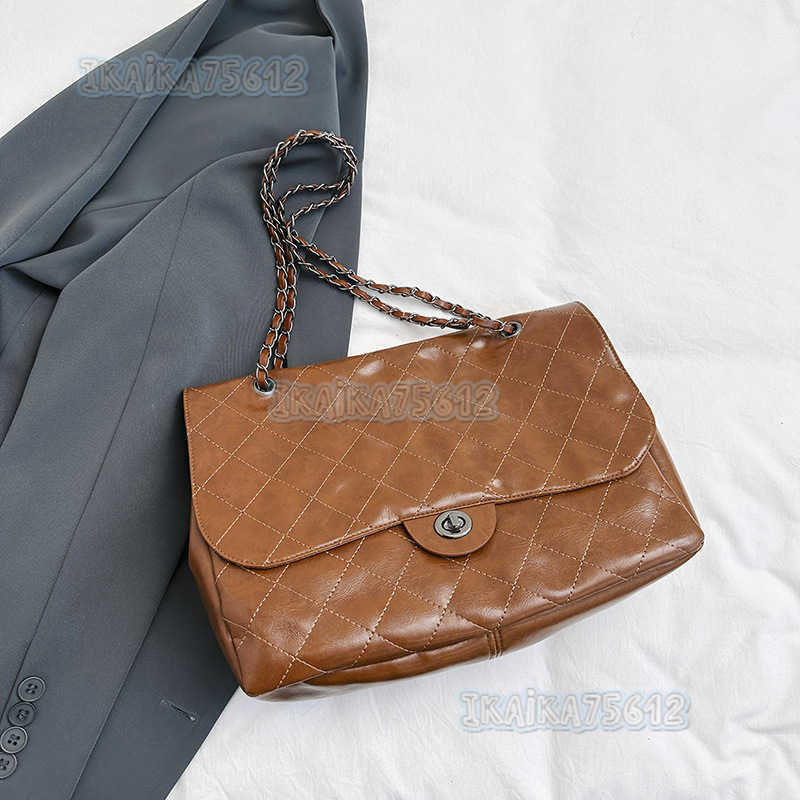 Large Capacity Bag for Women Trendy Tote Bag 2025 Winter New Fashion Commuter Shoulder Crossbody Bag for Women H250804