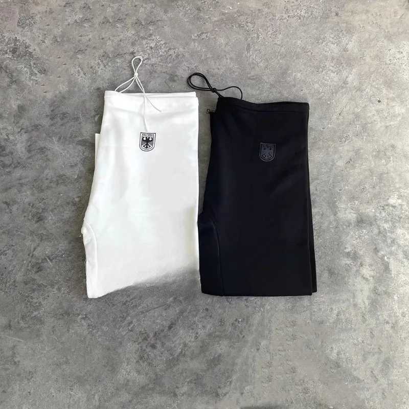 Thin FLeece Vultures Sweatpants Black White Straight Track Pants Men Women Winter Casual Loose Cut Jogger Trousers YZY X250804