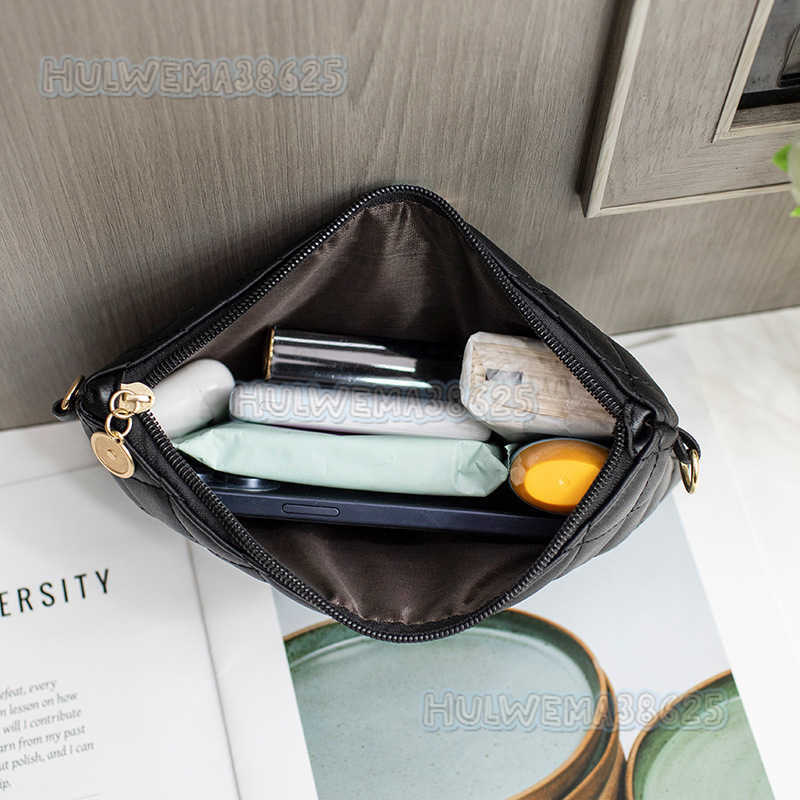 Quilted Solid Color Single Shoulder Chain Bag 2025 New Label Trendy Envelope Womens Bag Fashion Simple Crossbody Bag H250804