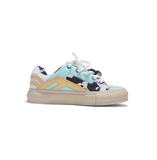 Crayon Shin-chan Collaboration Jifffly Women's Sneakers 2025 Summer New Ins Trend Versatile Casual Loafers