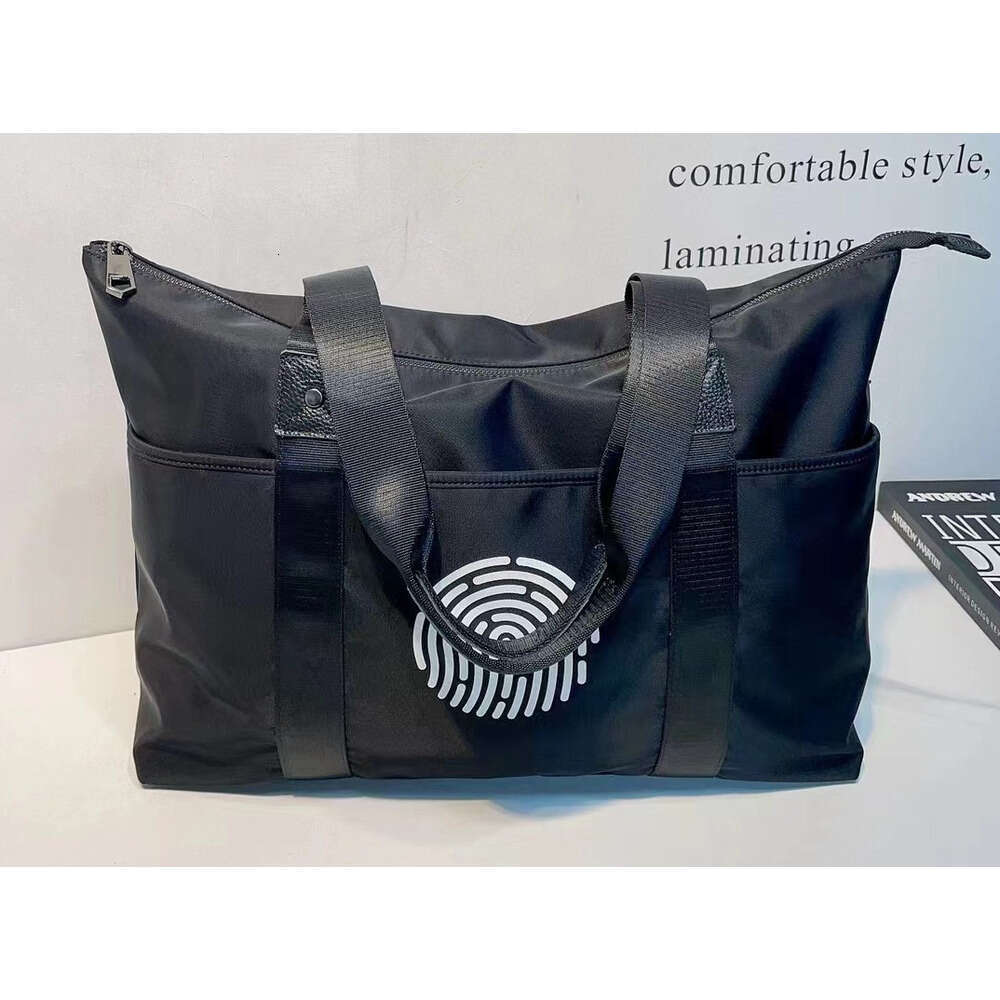 Casual Large New Waterproof Oxford Cloth Shoulder Fashion Printed Women's Versatile Tote Simple Commuter Bag