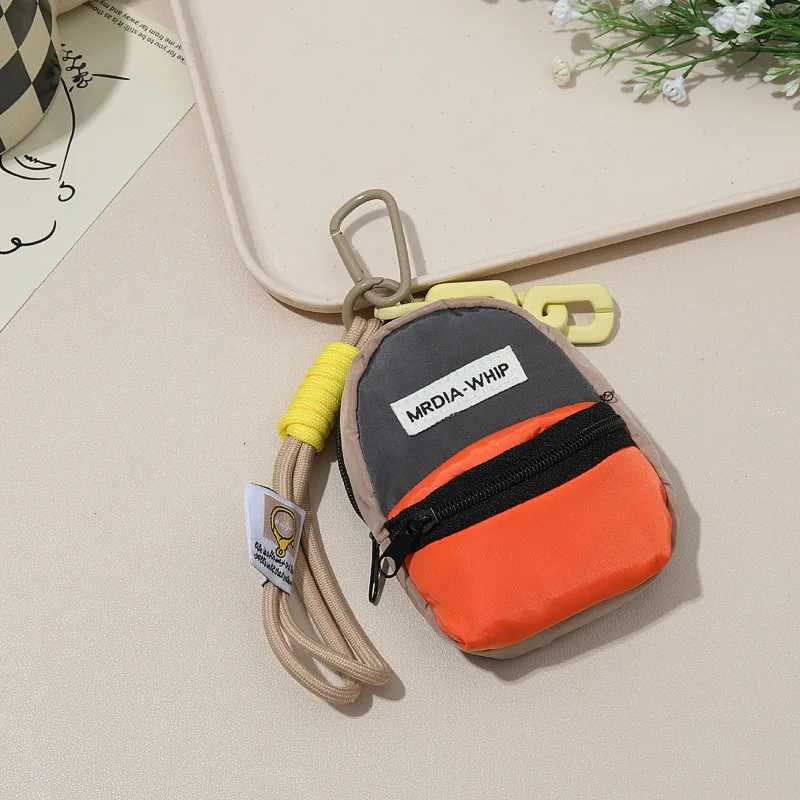 Summer Colorful Mini Coin Purse Storage Bag Hand Strap Phone Case Clip Anti-Loss Pendant G250802