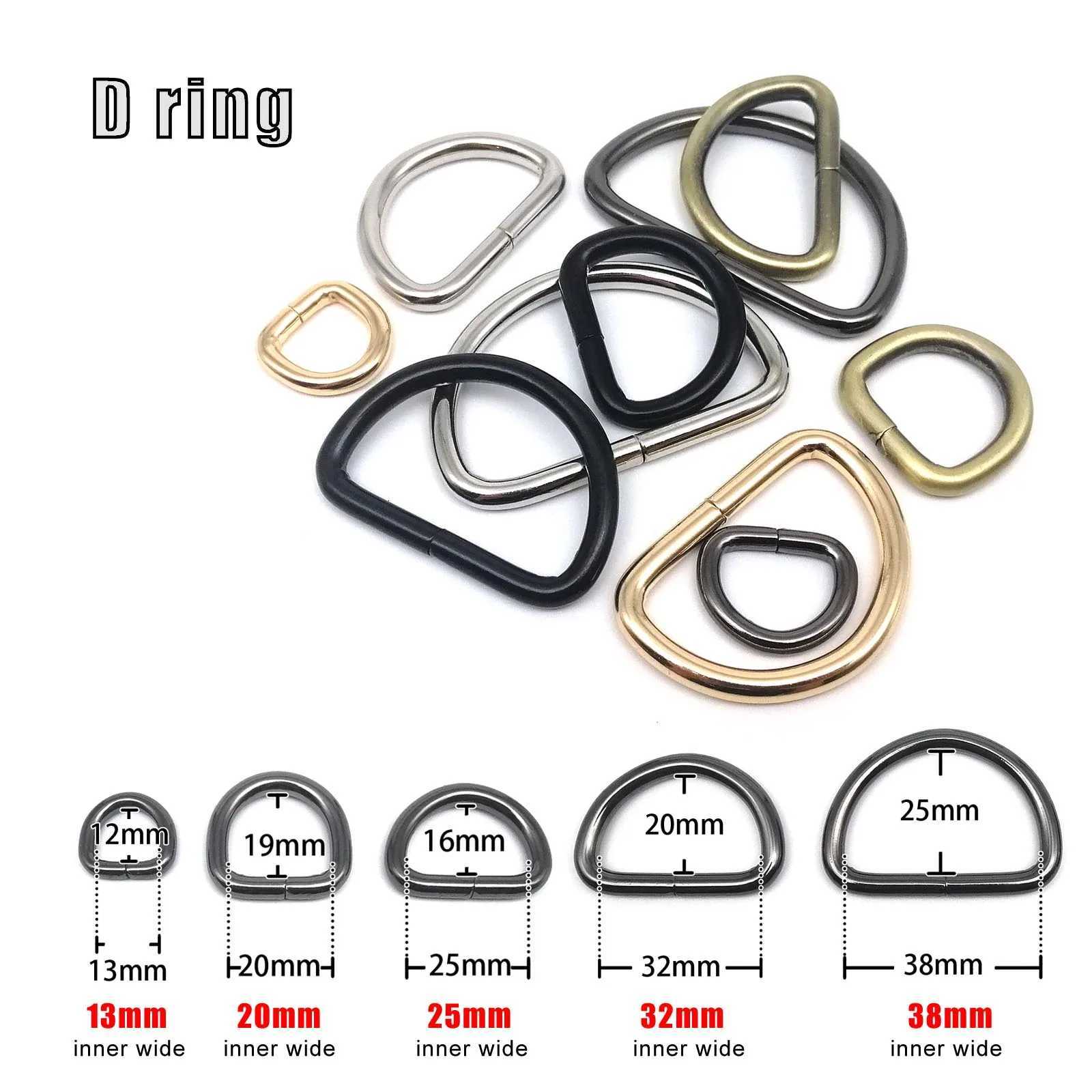 igh Quality Leather Hand Bag Backpack Strap Belt D Ring Rectangle Tri-glide Adjust Roller Pin Buckle Slider Clasp Trigger Hook G250802