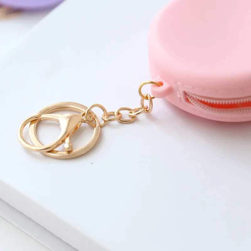 Korea Cute Coin Wallet Case Round Silicone Girl Kids Coin Bag Small Women Girls Key Bag Mini Headset Bag Purse Kid Gift G250802