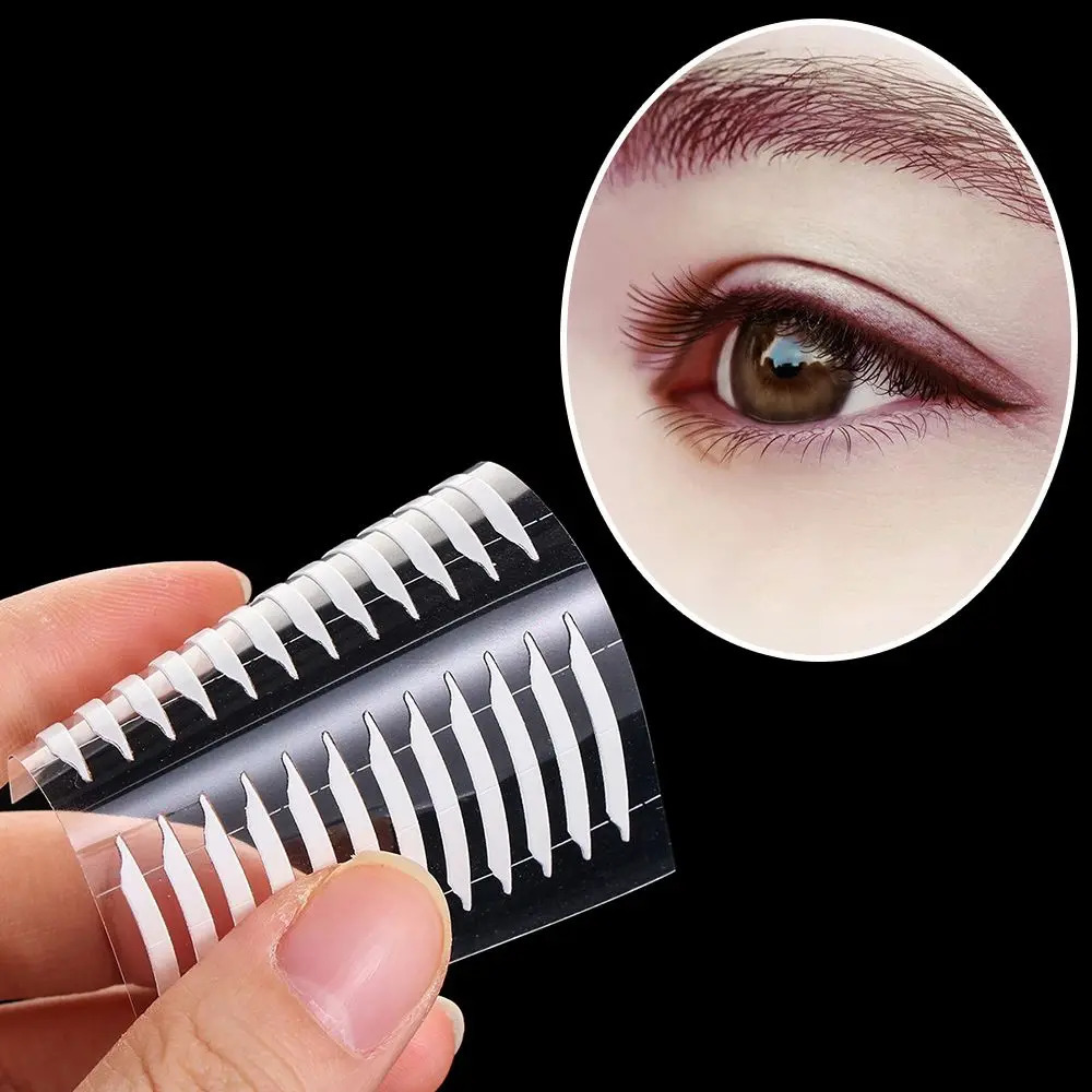 240Pair Transparent Invisible Double Eyelid Tape Self-Adhesive Eyelid Sticker Magic Big Eyes Eyelid Tape Makeup Tool Accessories 250730