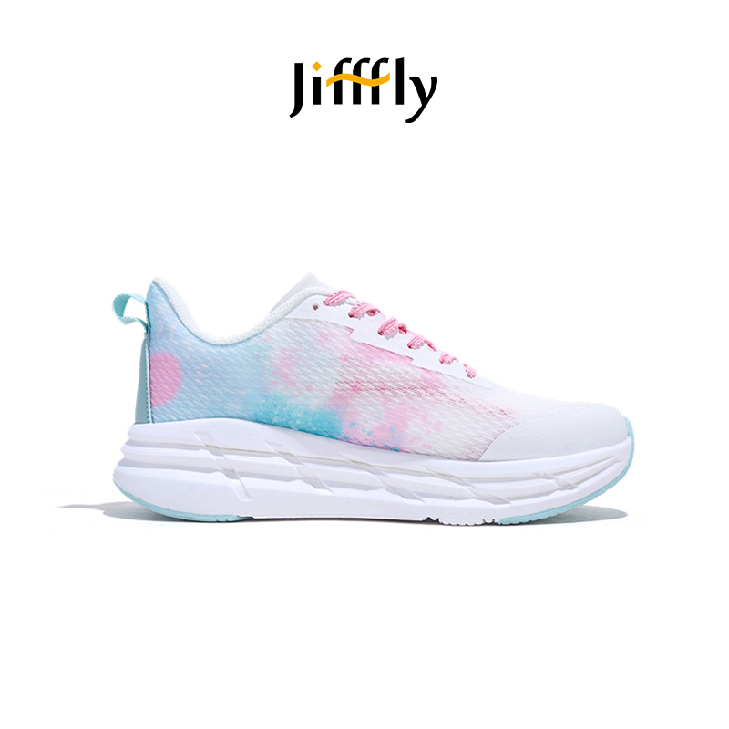 Jiffly Men's Running Shoes Fall/Winter 2025 Lightweight Cushioned Mesh Breathable Soft Sole