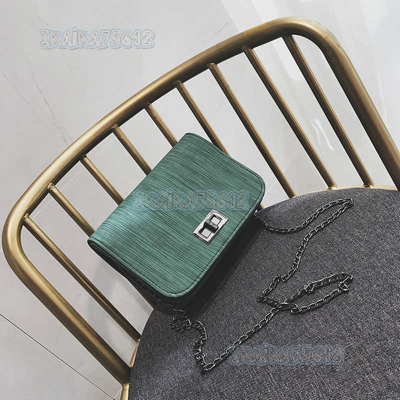 2025 New Womens Small Square Bag Chain Strip Single Shoulder Bag Diagonal Cross Bag Fashion Mini Bag H250804