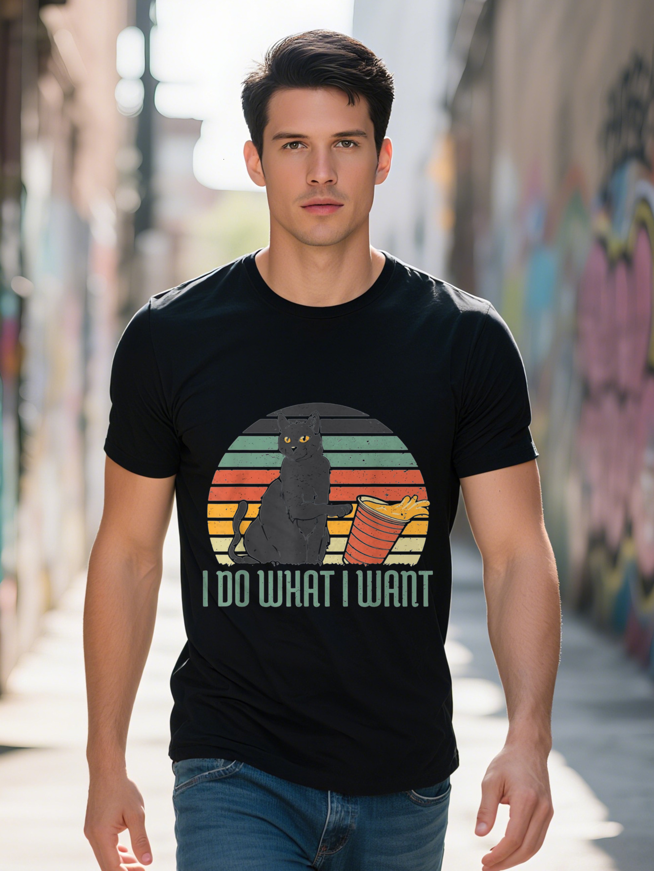 Do What I Want Funny Cats Gift T Shirt G 79861