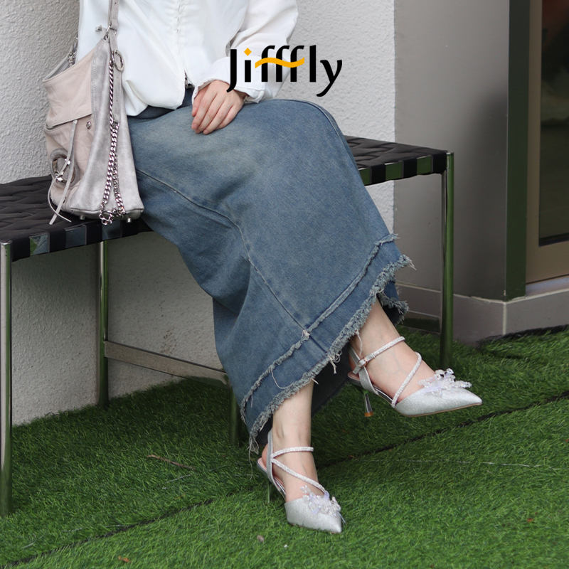 High heels, pointed shoes, trendy ladies, fashionable leather shoes, sandals, banquet shoes, formal wear high-end sense single shoes Designer shoes Dr